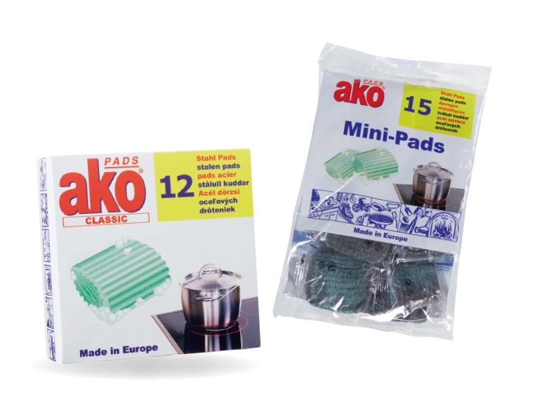 Stalen pads