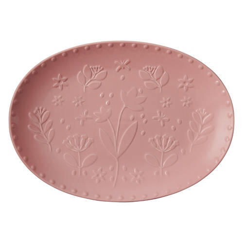 Easter Themed Serving Platter, Pink