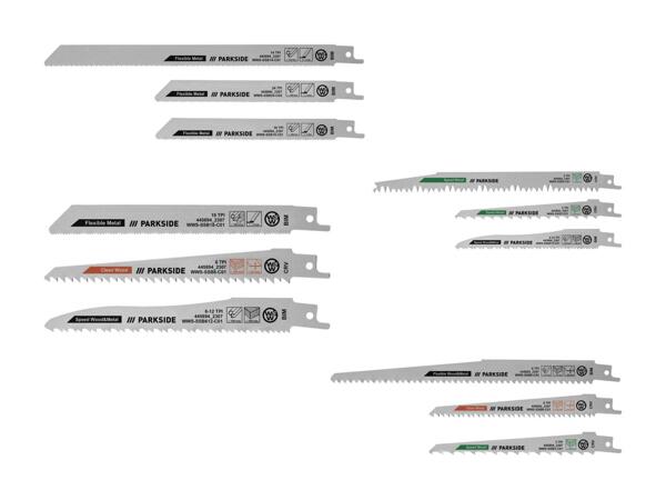 Set de lames pour scie sabre