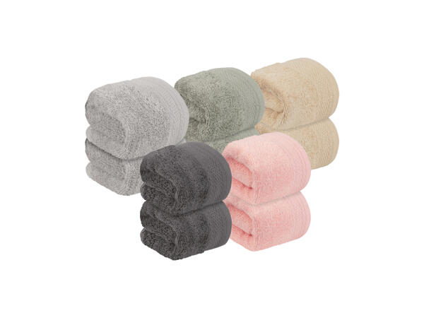 Gästhandduk, 2-pack