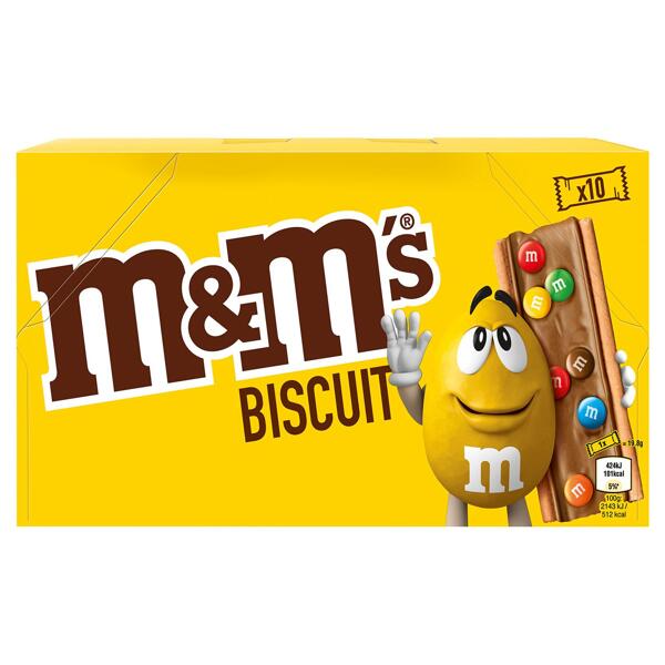 M&M'S(R) BISCUIT Keksriegel 198 g