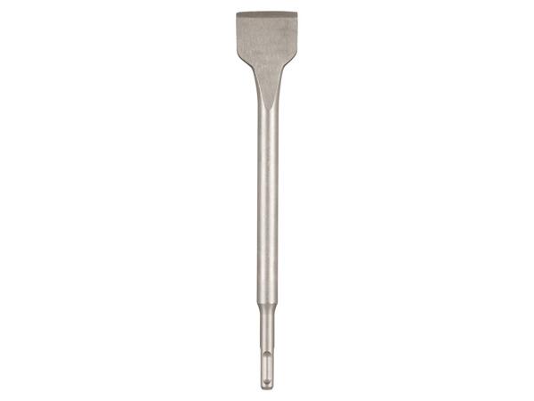 Channelling chisel bit or chisel