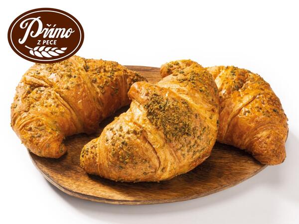 CROISSANT S PISTÁCIOVOU NÁPLNÍ
