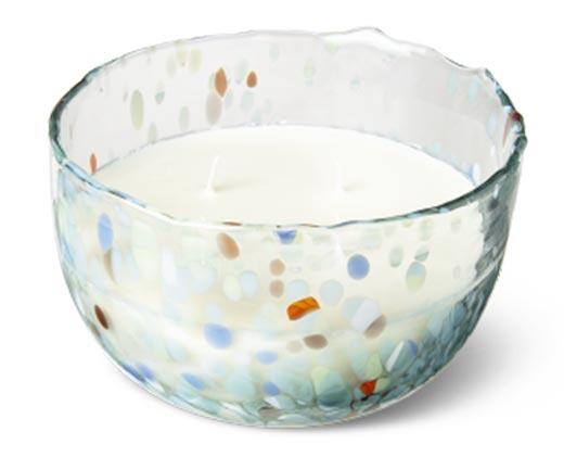 Huntington Home 
 Large Artisan Glass Candle