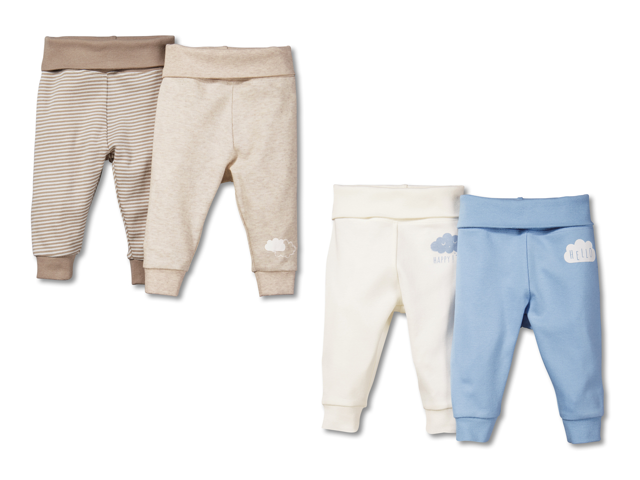 Pantalon molletonné pour bébé, lot de 21