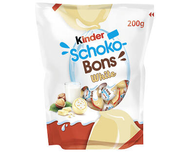 KINDER(R) SCHOKO- BONS WEISS