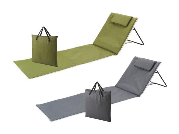 Tapis de camping avec dossier