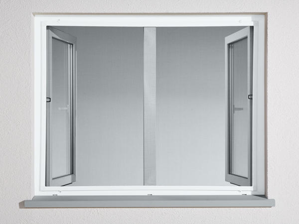 POWERFIX(R)PROFI+ Alu-Insektenschutz-Fenster, 130 x 150 cm