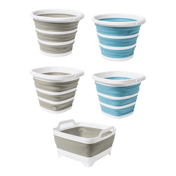 HOME CREATION(R) Seau ou bassine pliable