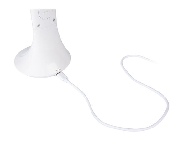 Livarno Home Cordless Desk Lamp with Clock