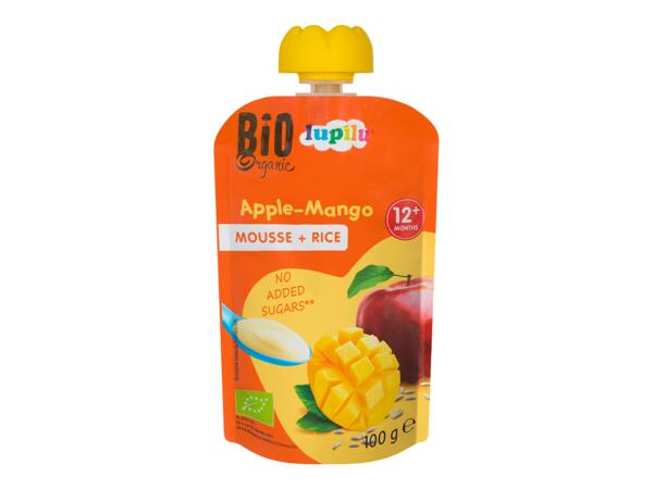 Bio ovocná přesnídávka s cereáliemi