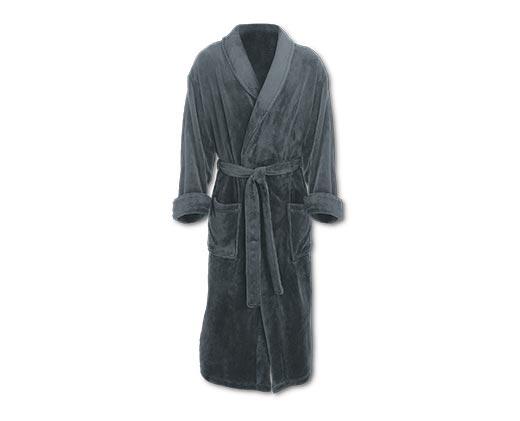 Royal Class Men's Micro Plush Bathrobe