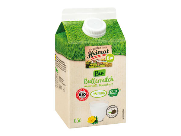 EIN GUTES STÜCK HEIMAT Bio-Buttermilch