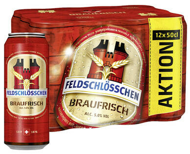 FELDSCHLÖSSCHEN 
 BIÈRE BRAUFRISCH