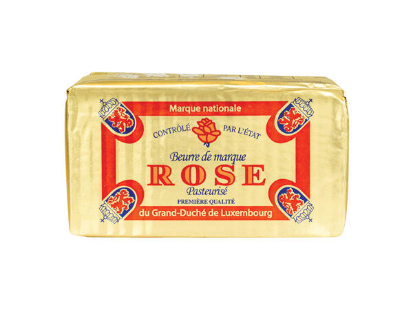 Butter-Rose oder Crème fraîche 36 %
