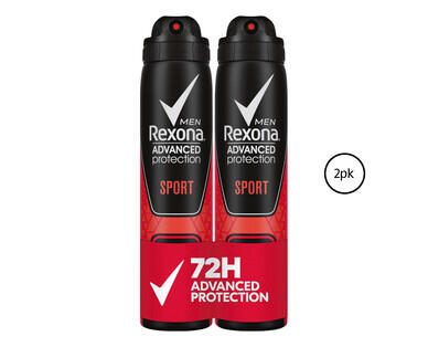Rexona Advanced Protection 72 Hour Antiperspirant 2 x 127g or 2 x 130g