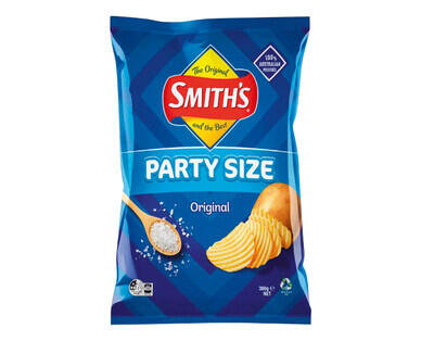Smiths Crinkle Cut Chips 380g - Original