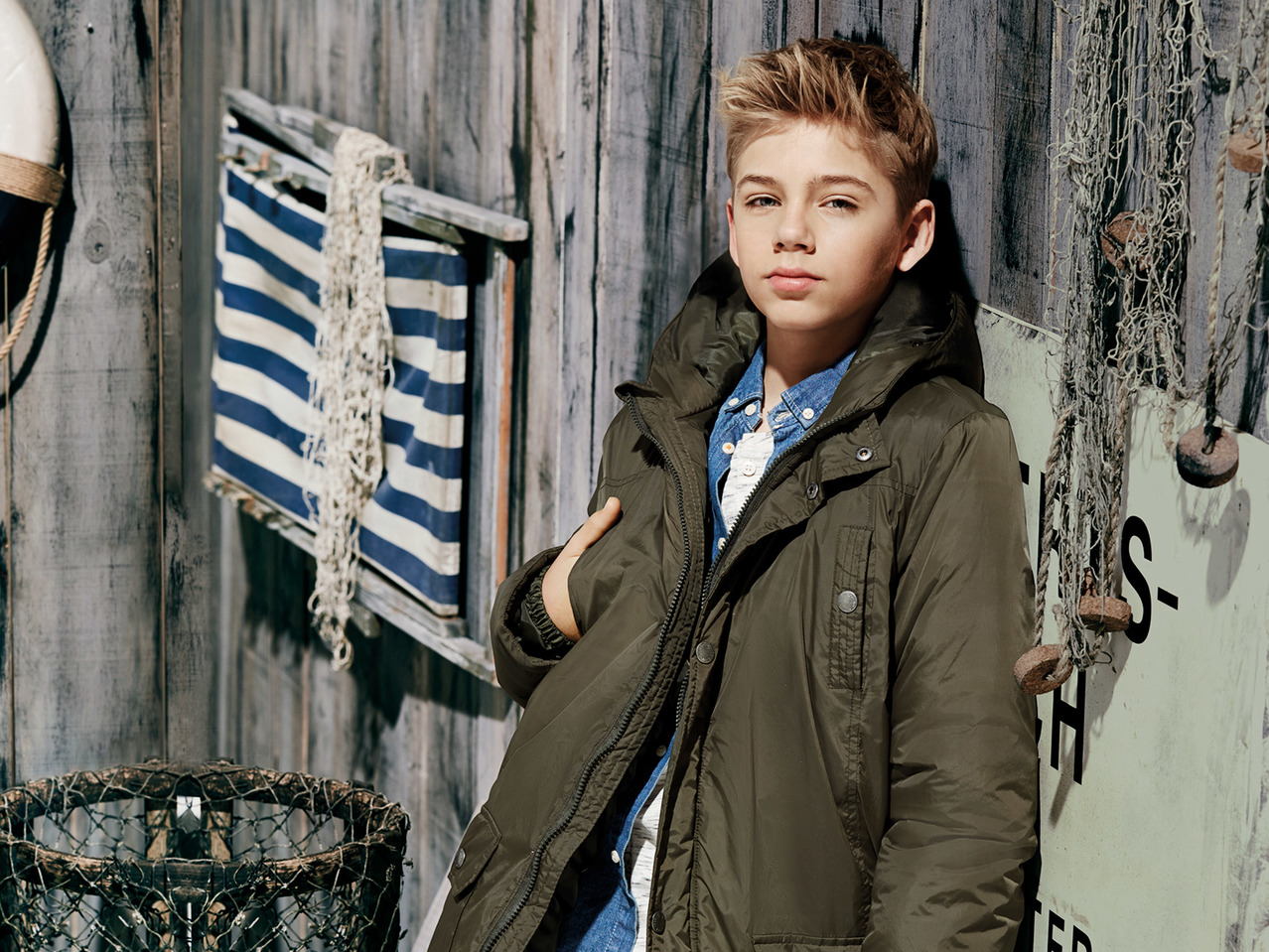 Pepperts Boys' School Parka1