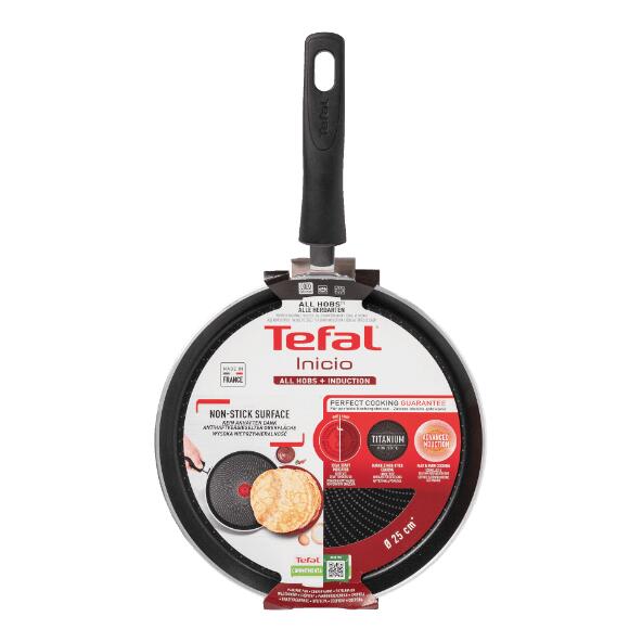 TEFAL(R) 				Pfannkuchenpfanne Inicio, 25 cm