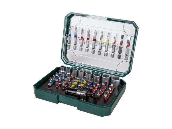 Set d'embouts et de douilles, 56 pièces