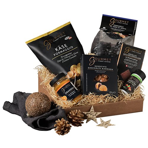 GOURMET Panier cadeau de Noël