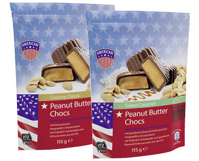 AMERICAN 
 PEANUT BUTTER CHOCS
