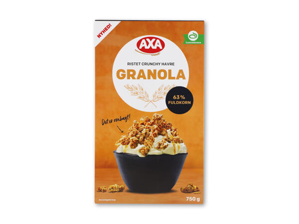 AXA crunchy granola