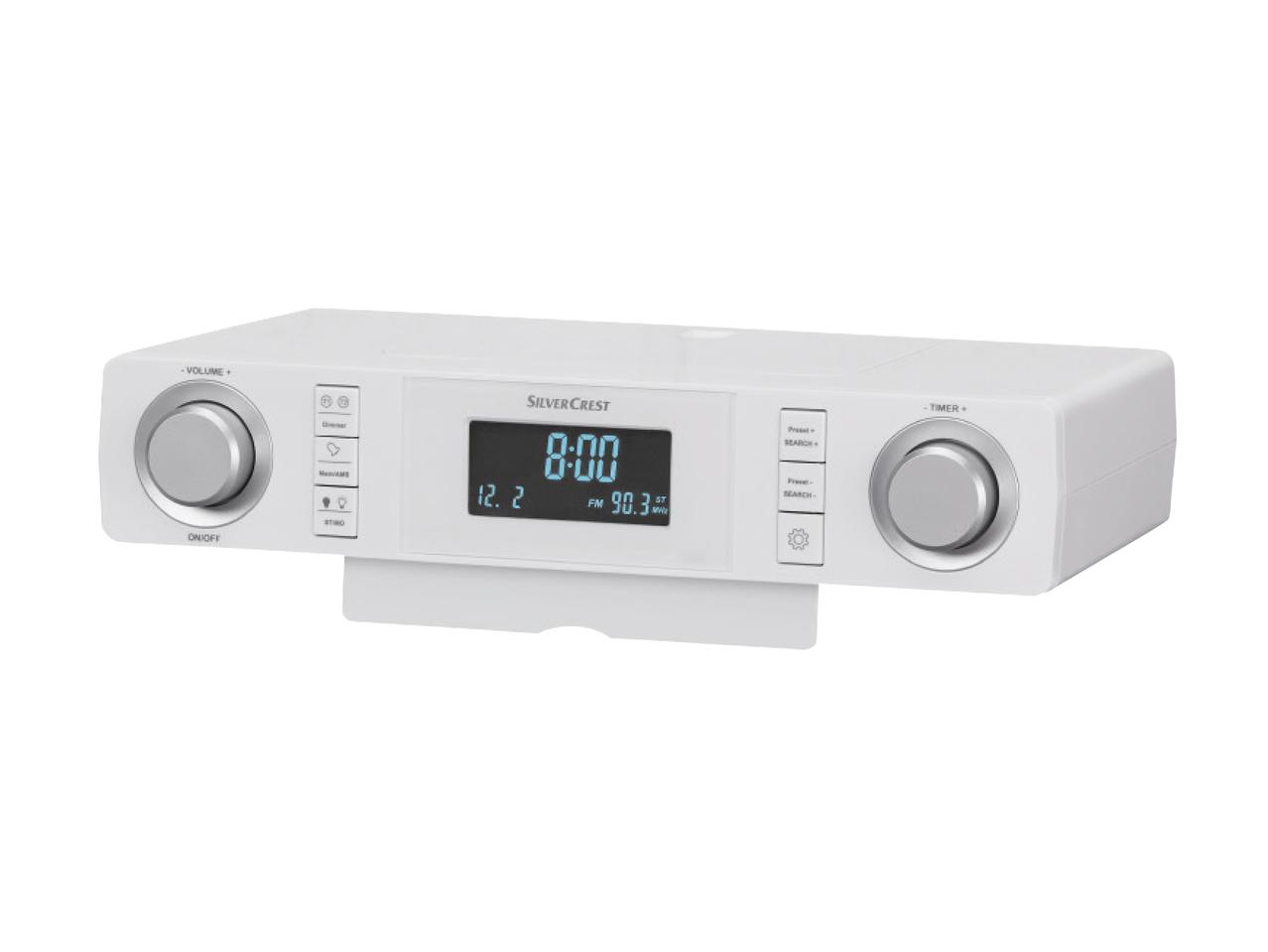 SILVERCREST(R) Under-Counter Kitchen Radio