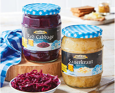 Sauerkraut or Red Cabbage with Apples 550g