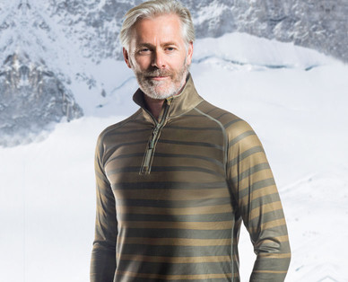 CRANE Damen-/Herren-Winter-Cross-Pullover