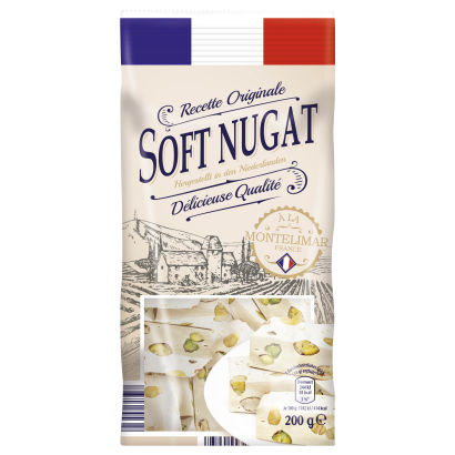 Soft nougat à la Montelimar
