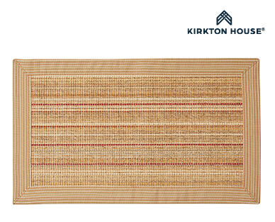 Multi-Stripe Sisal Jute Mat