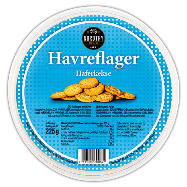 Hafer Gebäckdose