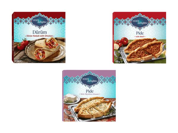 Plats préparés à la turque
