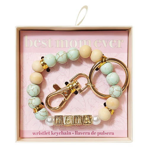 Mother's Day Beaded Mama Keychain