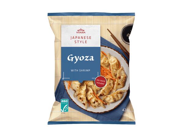 Gyoza aux crevettes ASC avec sauce