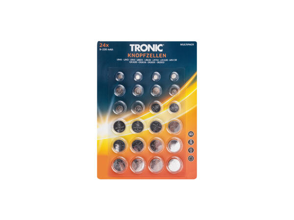 Knappceller, 24-pack