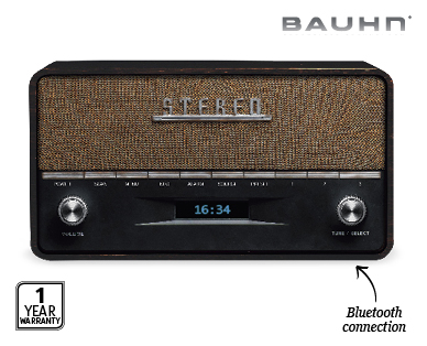 Retro DAB+ Radio with Bluetooth