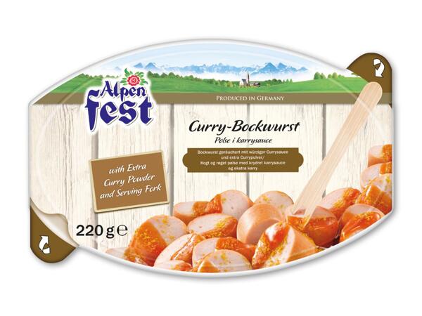 ALPENFEST Karrypølsesnack