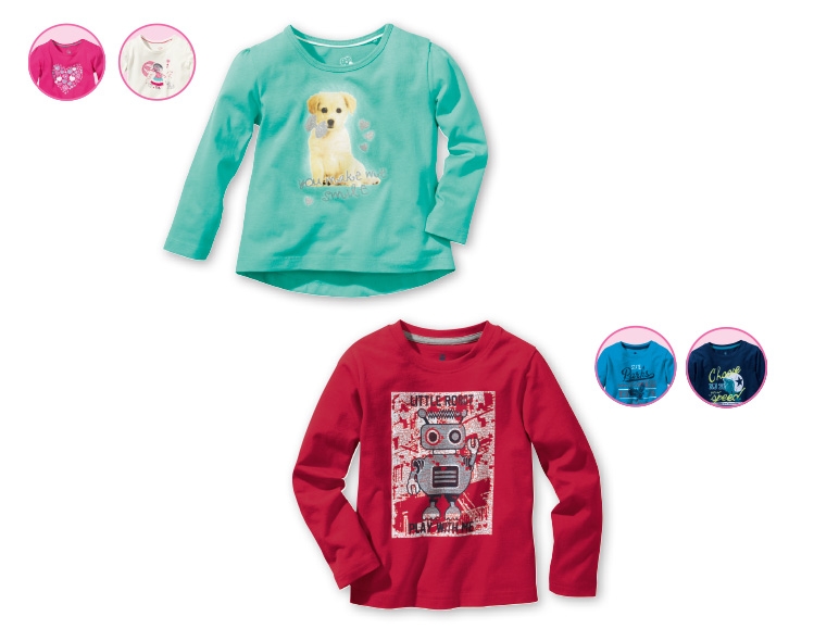 Lupilu(R) Boys' Long‑Sleeved Top