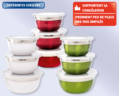 Lot de saladiers, 3 pièces CROFTON(R)