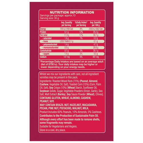 Bar Mix 375g
