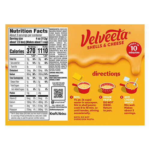 Original Shells & Cheese, 12 oz