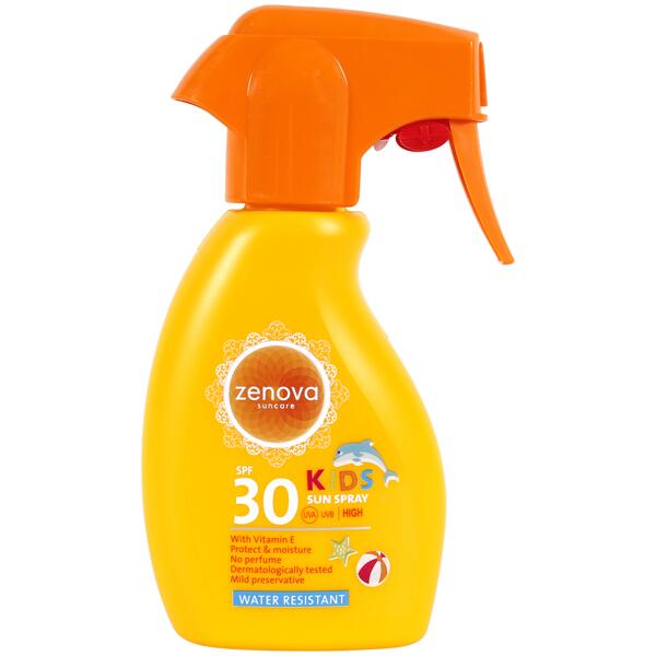 spray solaire Kids Zenova Enfants