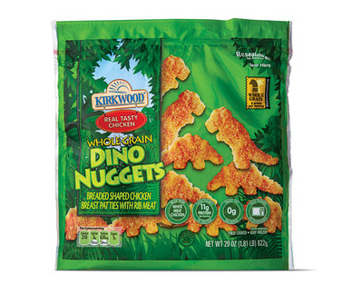 Kirkwood Whole Grain Dinosaur Chicken Nuggets