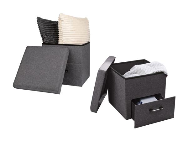 Pouf avec rangement
