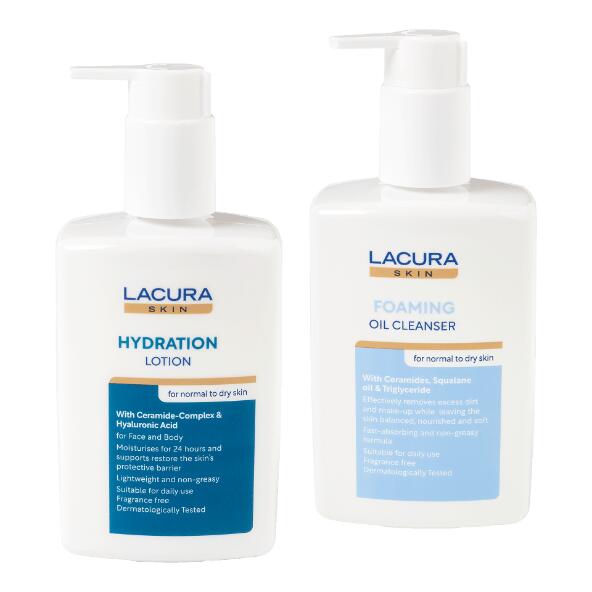 LACURA(R) 				Lotion ou mousse nettoyante