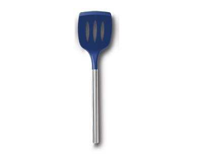 Stainless Steel and Silicone Slotted Turner