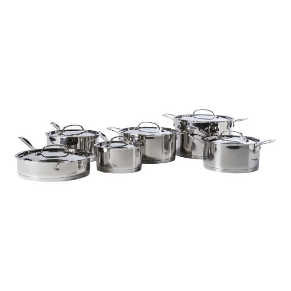 HOME CREATION KITCHEN(R) 				Batterie de cuisine, 6 pcs