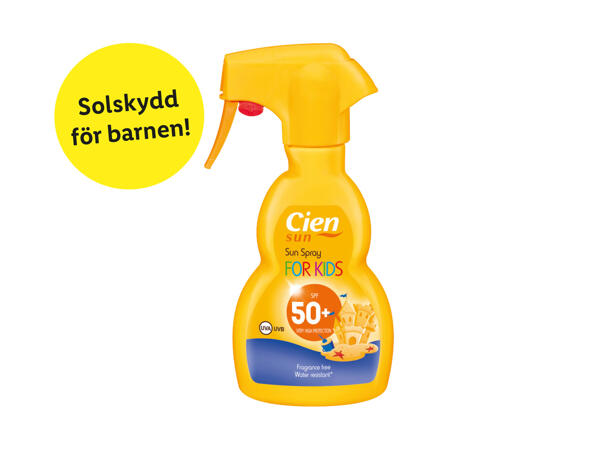 Solspray för barn SPF 50+
